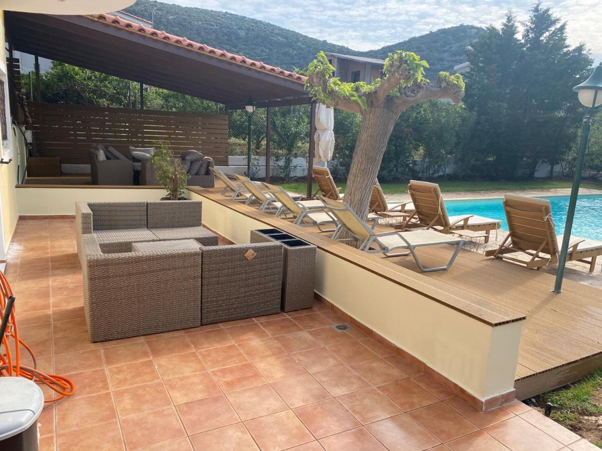 Relaxing Villa With Swimming Pool And Garden Agios Georgios  Екстериор снимка