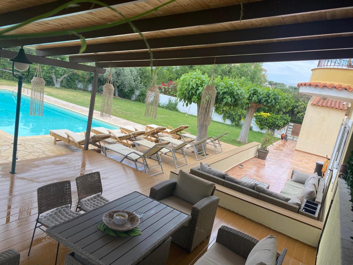 Relaxing Villa With Swimming Pool And Garden Agios Georgios  Екстериор снимка