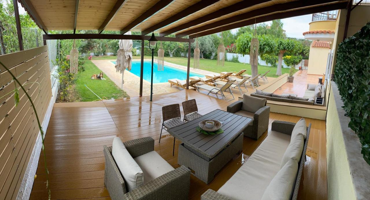 Relaxing Villa With Swimming Pool And Garden Agios Georgios  Екстериор снимка