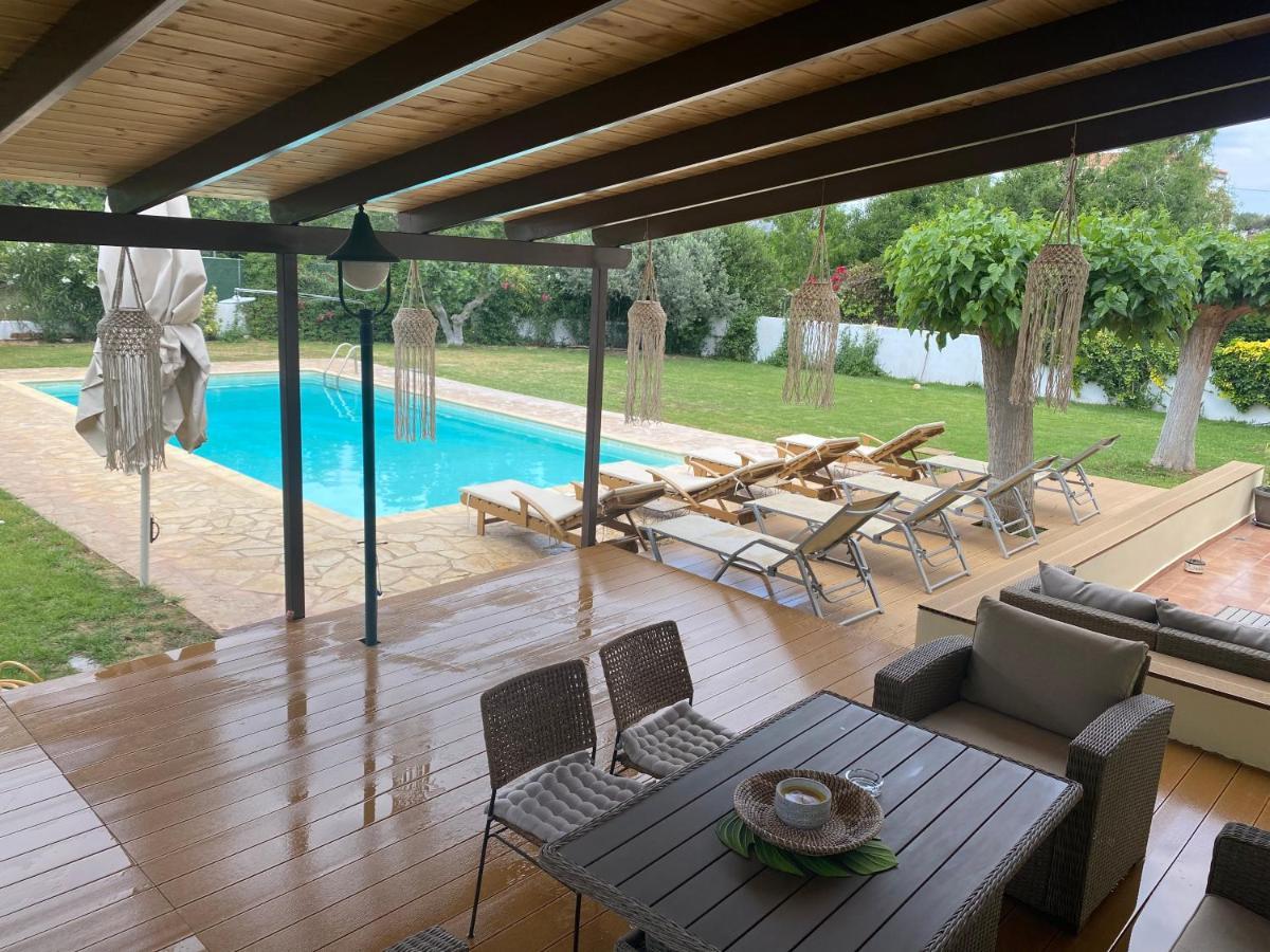 Relaxing Villa With Swimming Pool And Garden Agios Georgios  Екстериор снимка